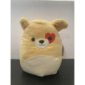 Squishmallows Cooper the Tan Dog - Valentines Day 2025 Edition Schanzuer 14"inch